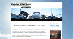 Desktop Screenshot of easternairexpress.com